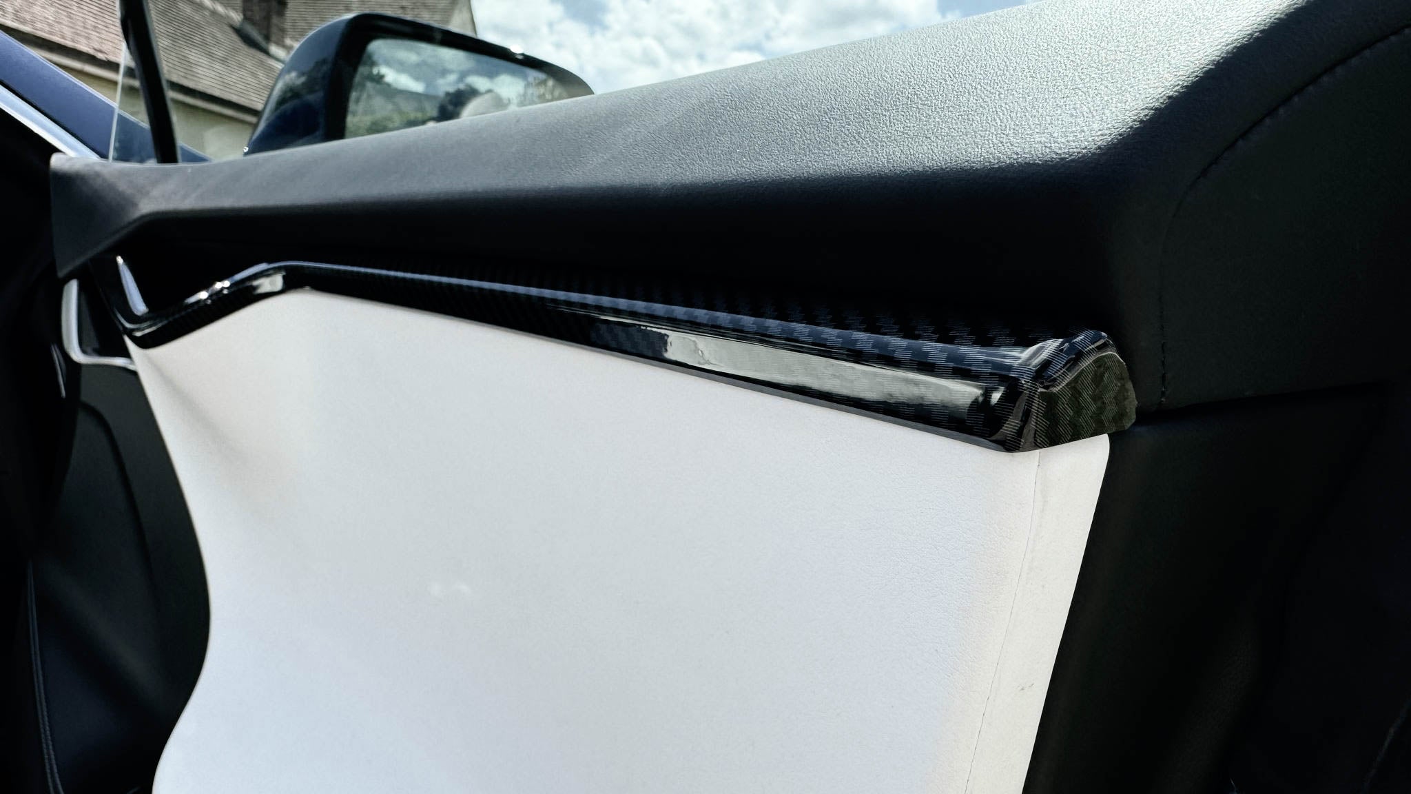 Premium Interior Door Trim for Tesla Model S (2012-2021) | Perfect Fit for Pre-Refresh Models | Enhance Your Car's Luxury Interior & Style