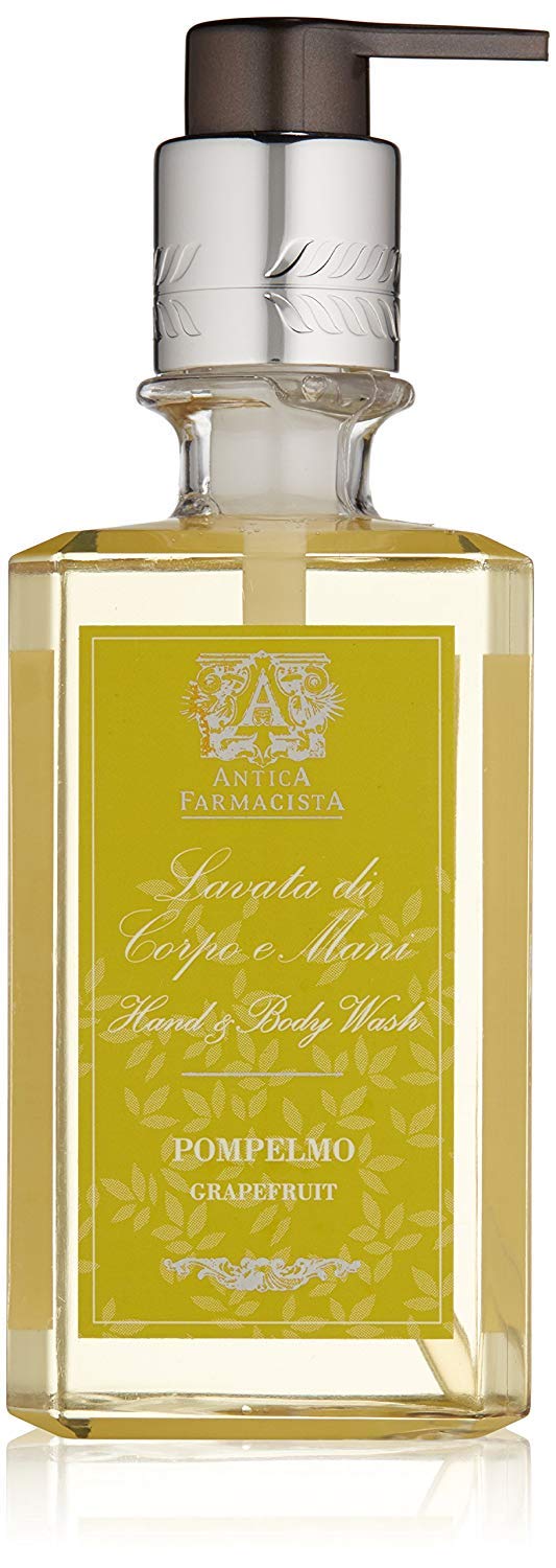 Antica Farmacista Grapefruit Scented Hand Wash - 10 Fl Oz, Luxury Foaming Soap for Bathroom & Kitchen, Refreshing Citrus Aroma for Home & Spa Use