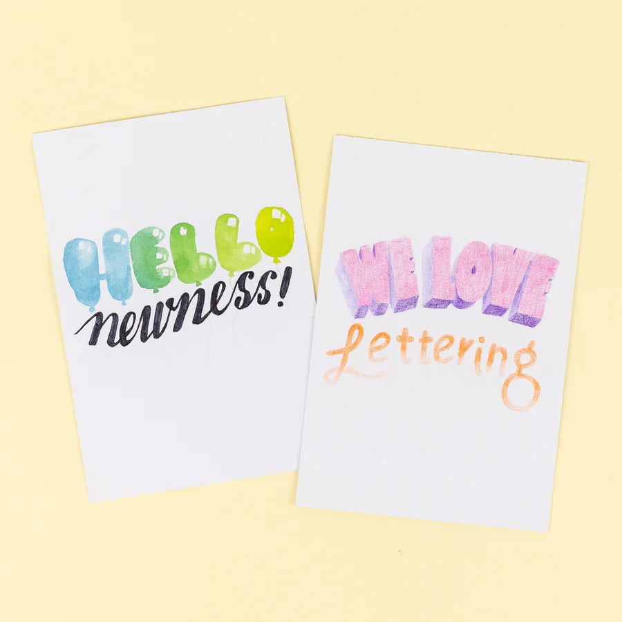 Hand Lettering Kit for Kids - Creative Art Activity Set for Learning Calligraphy & Drawing | Perfect for Homeschooling, Classroom & DIY Craft Projects