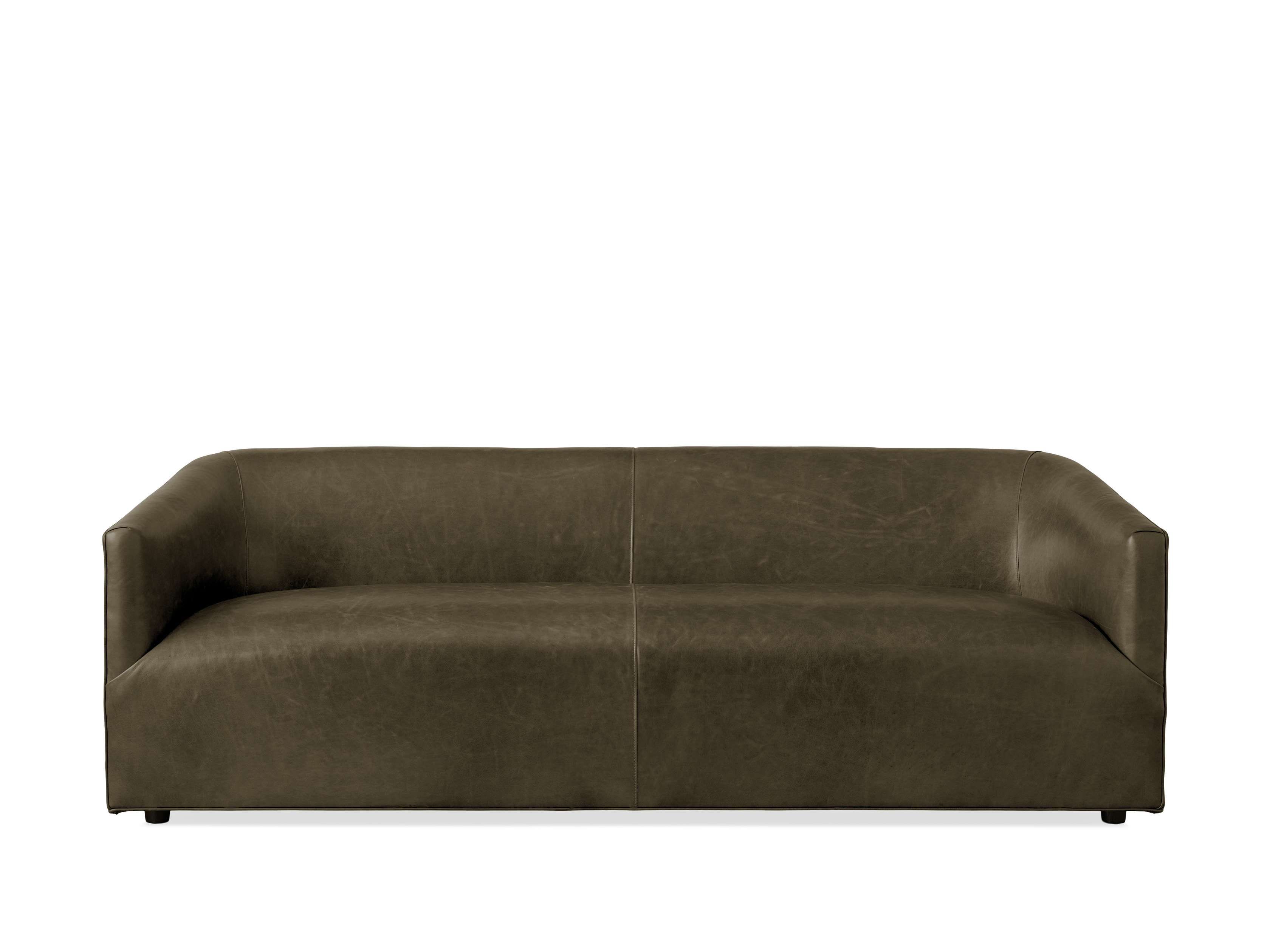 Ellison Genuine Leather Sofa - 3-Seater Modern Couch for Living Room, Reclining Sectional Sofa with Adjustable Headrest - Perfect for Home Theater, Lounge & Family Gatherings