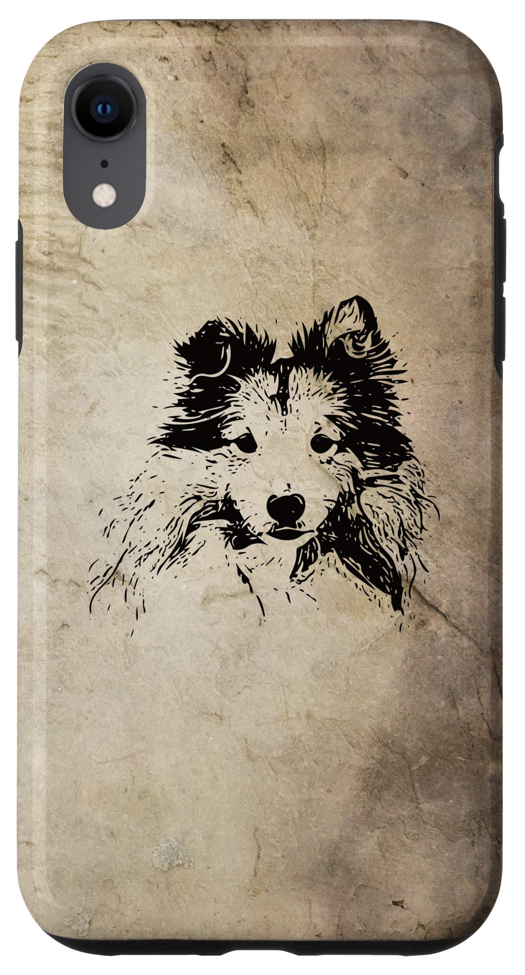 iPhone XR Case with Shetland Sheepdog Design - Cute Sheltie Phone Cover for Dog Lovers | Perfect Gift for Sheltie Owners & Pet Enthusiasts