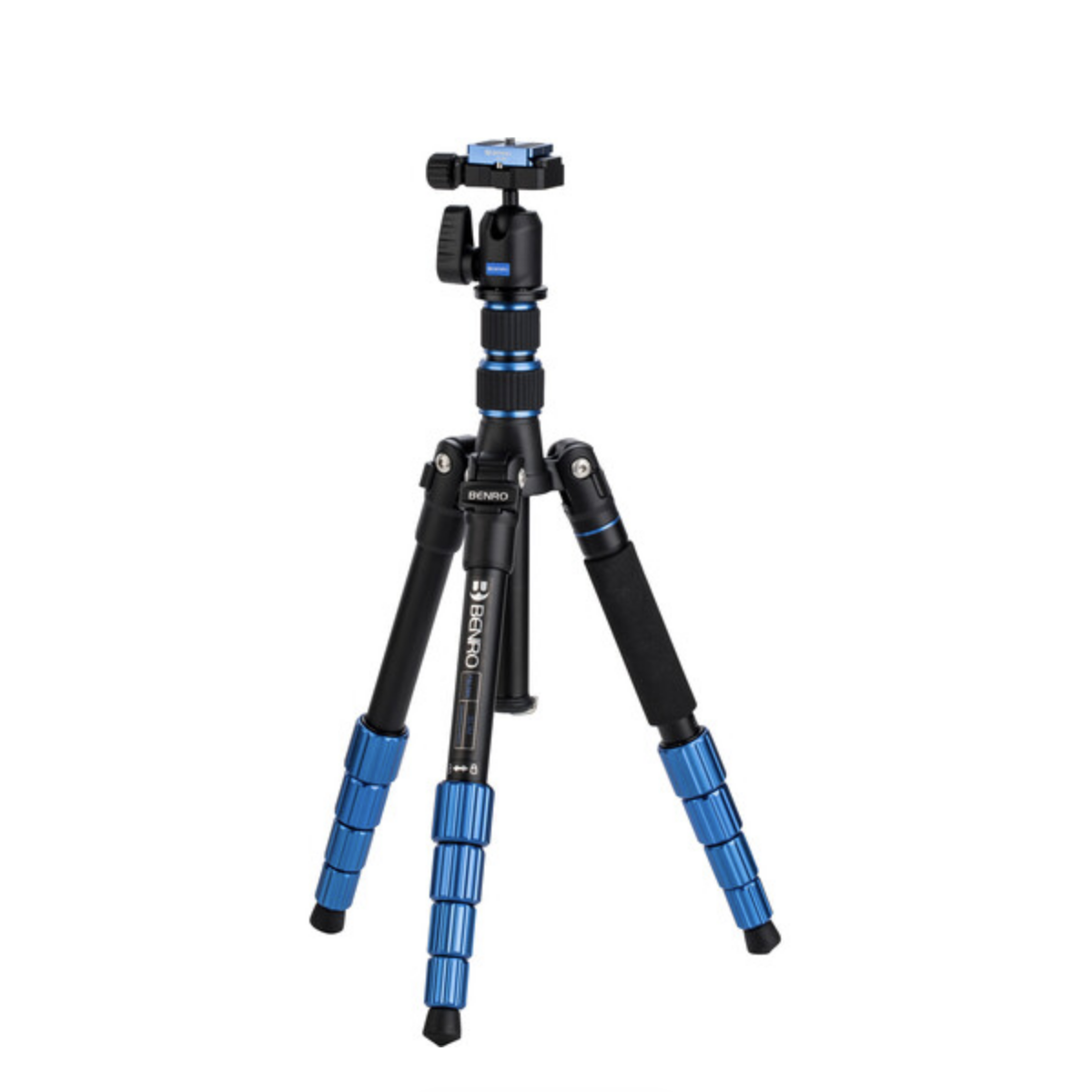 Benro FSL09AN00 Slim Travel Aluminum Tripod - Lightweight Compact Camera Tripod for DSLR & Mirrorless Cameras - Perfect for Travel, Hiking, Vlogging & Outdoor Photography