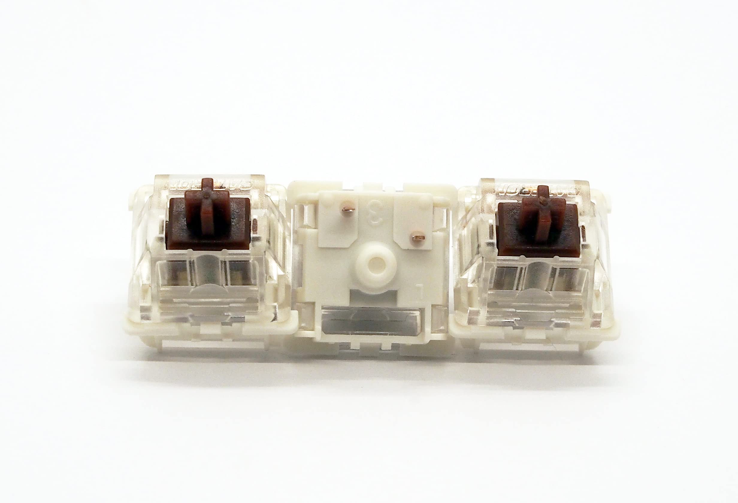 Gateron Pro Tactile Brown Mechanical Keyboard Switches (70pcs) - Premium Smooth Linear Switches for Gaming, Typing & Office Work