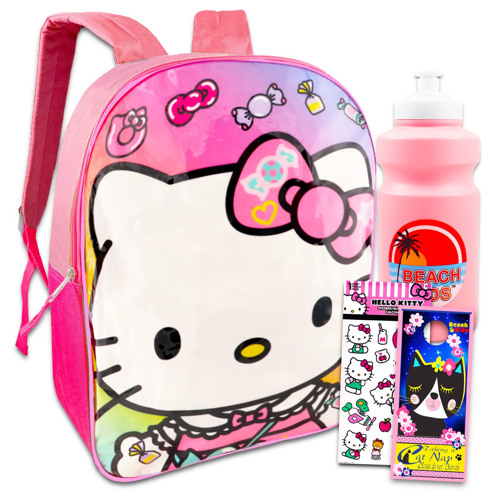 Hello Kitty Backpack for Girls - 15