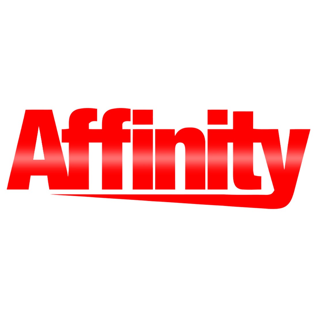 Affinity 4 Vinyl Decal Stickers - Premium Waterproof Car Decals for Windows, Laptops & Walls - Perfect for Car Accessories, Home Decor & Personalization