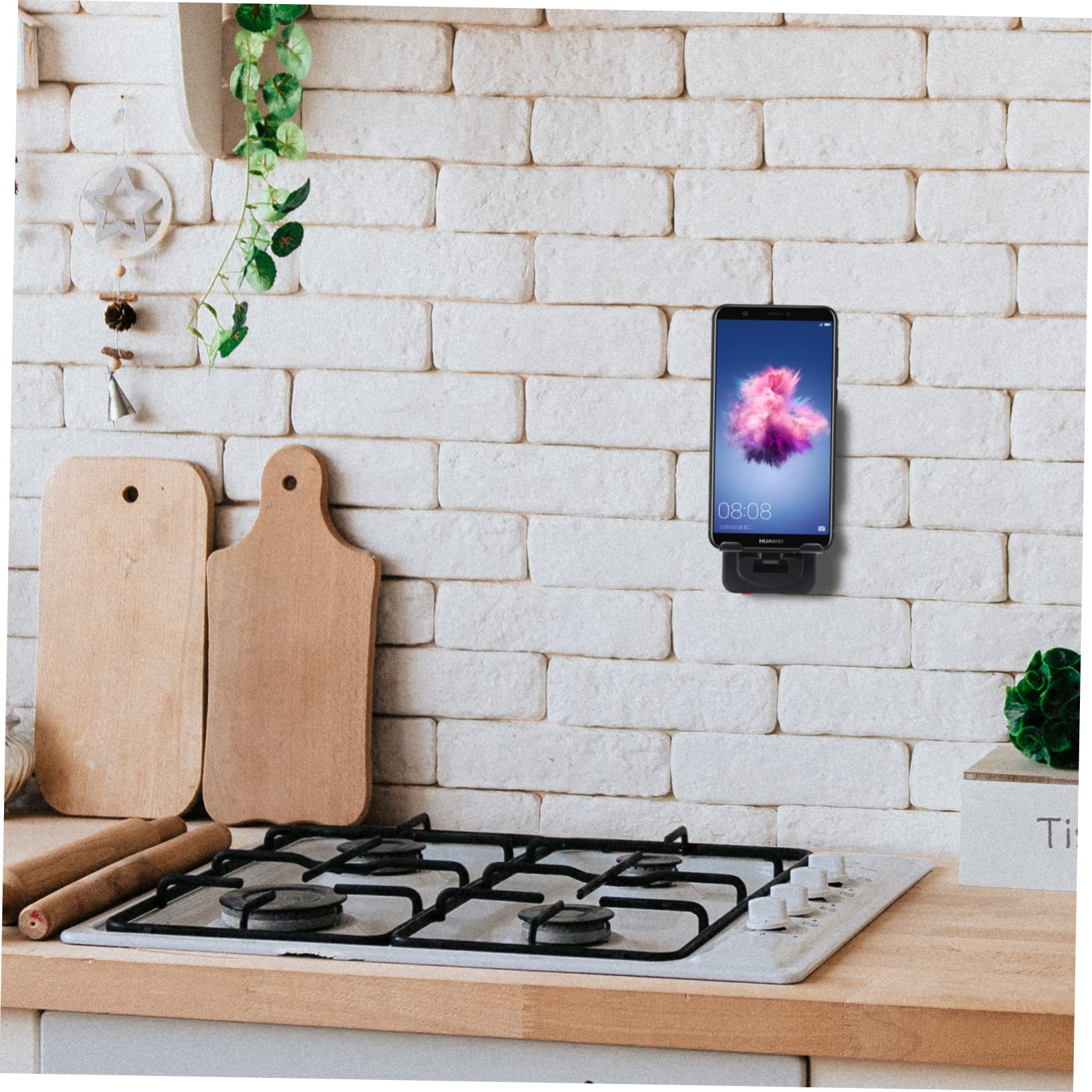 Homoyoyo Multi-Functional Foldable Phone Stand - Portable Cell Phone Holder for Wall Mount & Bedroom Use | Stable Smartphone Stand for Watching Videos & Hands-Free Calling