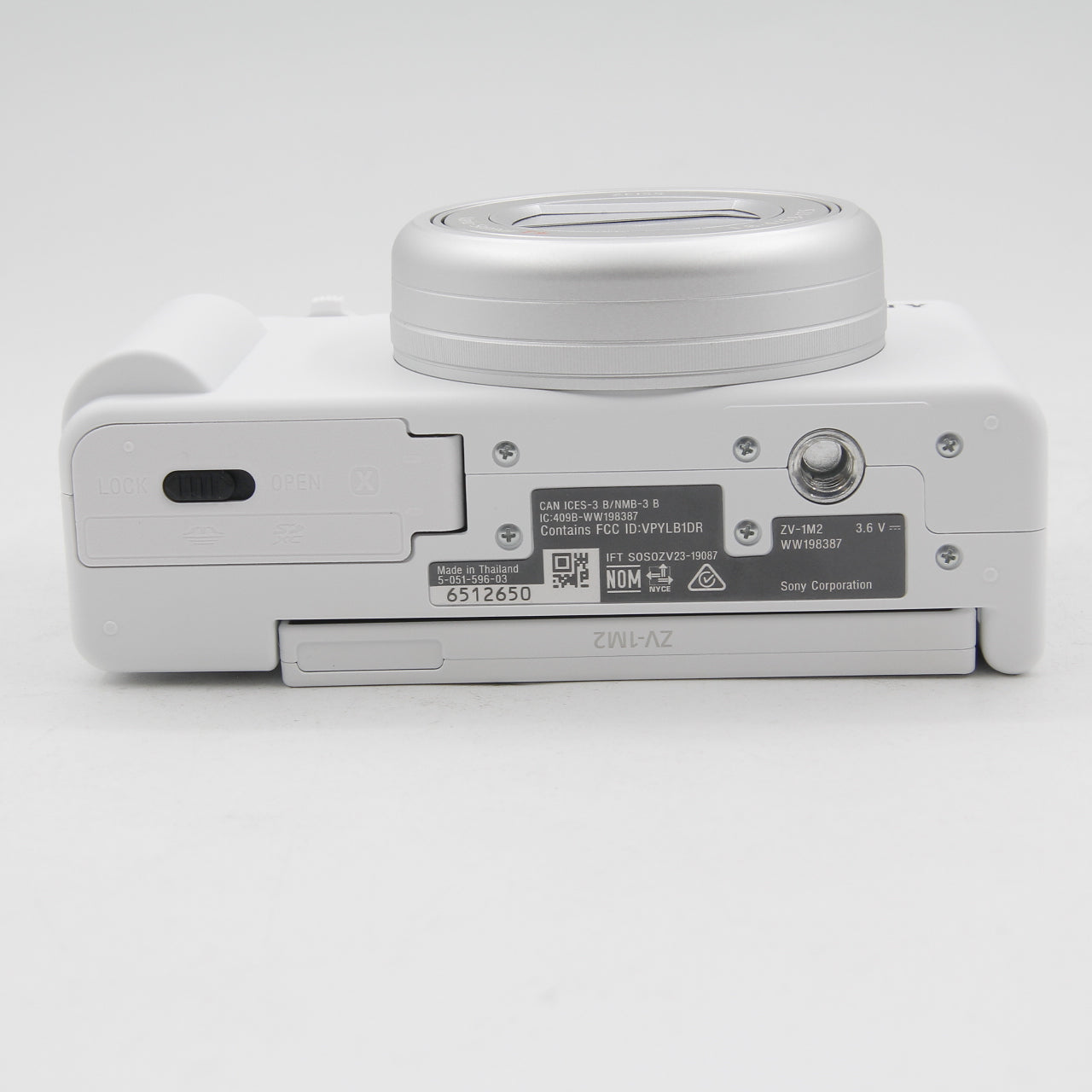 Open Box Excellent Condition Sony ZV-1 II Digital Camera (White) - Perfect for Vlogging, Travel Photography & Content Creation