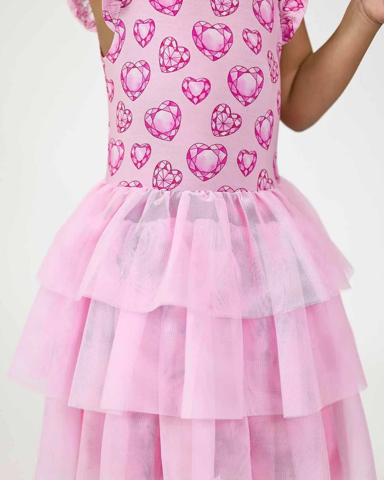 Lev Baby Jade Tutu Tulle Dress for Girls - Elegant Princess Party Outfit | Perfect for Birthday, Photo Shoots & Special Occasions
