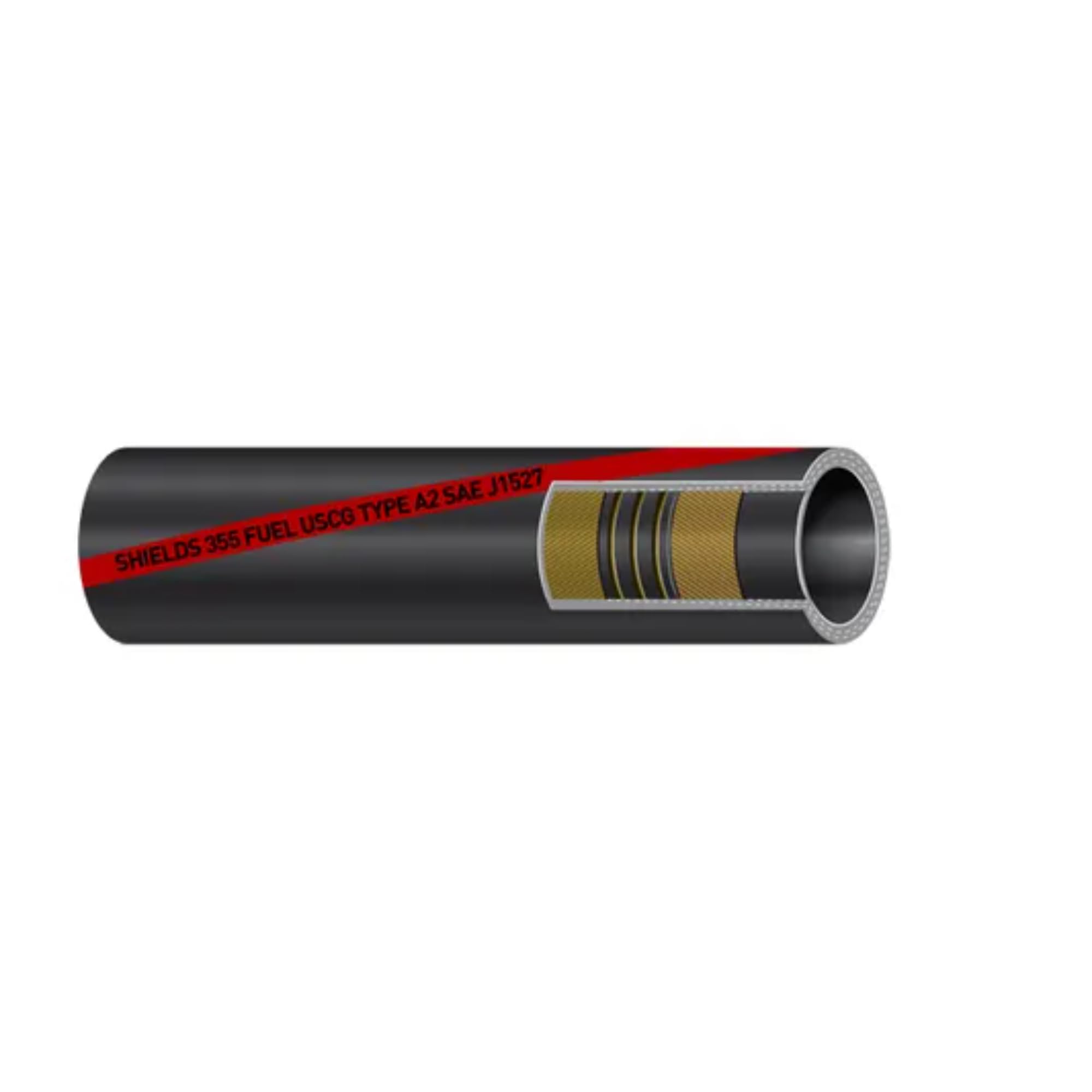 Sierra 16-355-1123 Fuel Fill Hose - Replacement Gasoline Hose for Marine, RV, and Automotive Fuel Systems - Durable & Flexible Fuel Transfer Hose for Boats, Campers, and Trucks