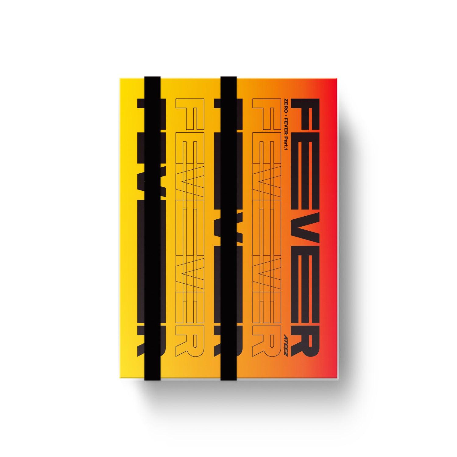 ATEEZ 5th Mini Album 'ZERO : FEVER PART.1' - K-Pop CD with Photobook & Poster - Perfect for K-Pop Fans & Music Collectors - Great Gift for ATINY & K-Pop Lovers