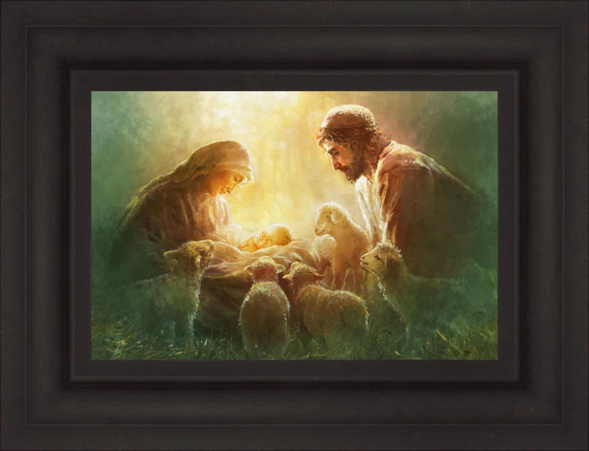 Immanuel By Yongsung Kim - Christian Wall Art & Home Decor for Living Room, Bedroom, Office - Inspirational Scripture Painting for Faith-Based Interiors