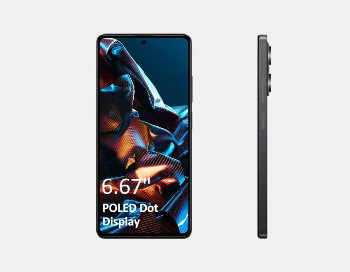 Xiaomi Poco X5 Pro 5G Smartphone - 128GB ROM 6GB RAM, Dual SIM, GSM Unlocked (Black) - Perfect for Gaming, Streaming & Work
