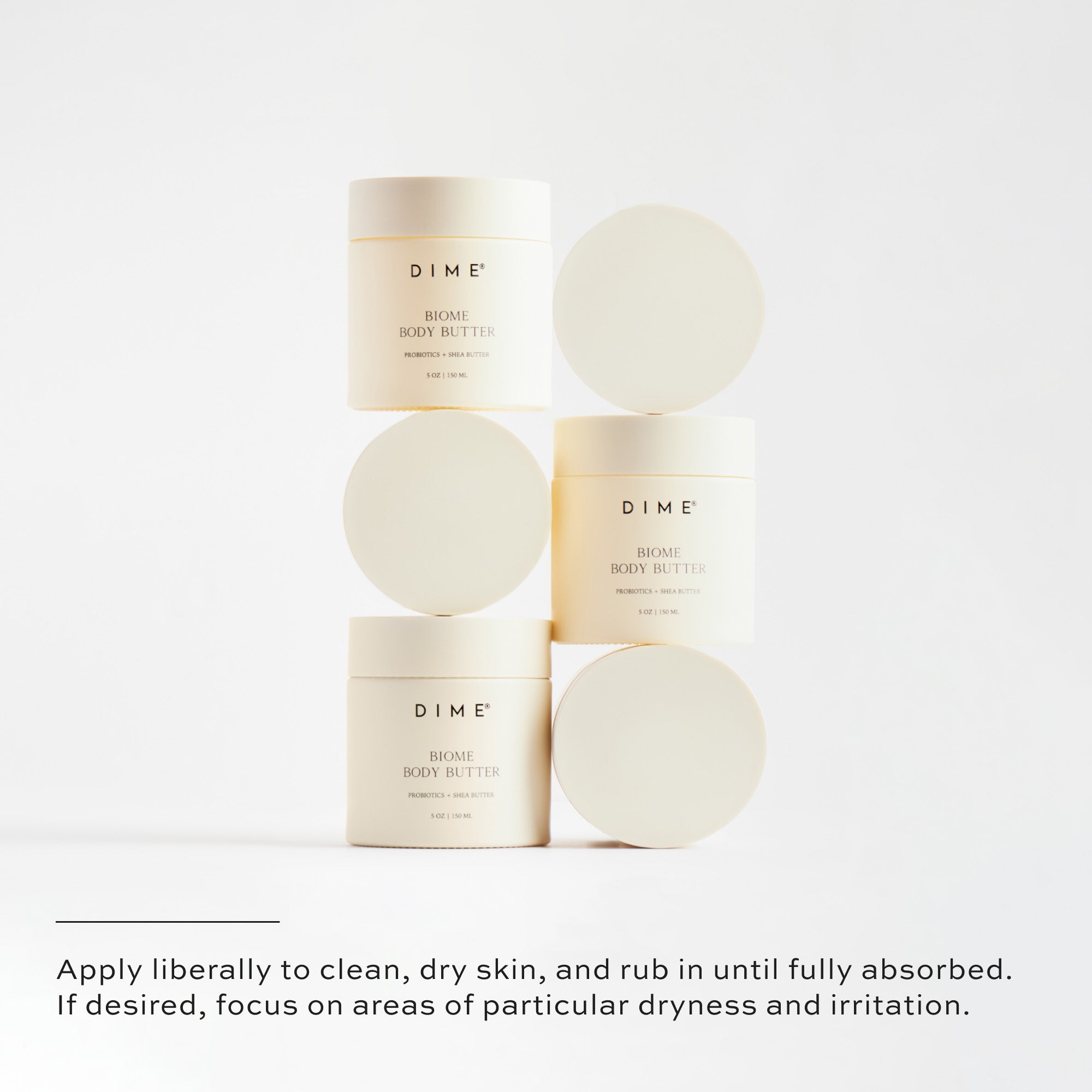 Biome Body Butter - Organic & Natural Moisturizing Cream for Dry Skin | Hydrating & Nourishing for Face, Hands & Body | Perfect for Daily Skincare & Post-Workout Recovery