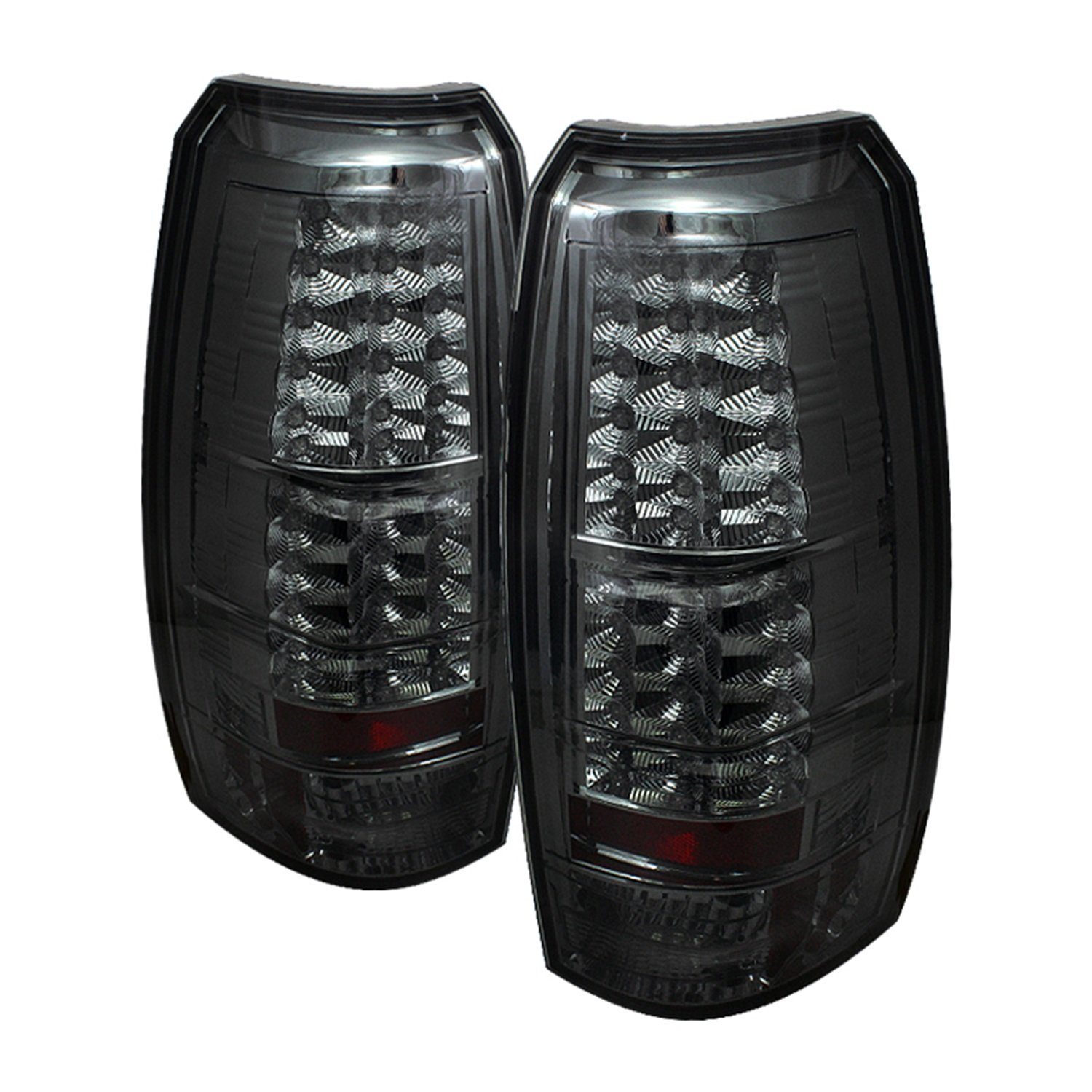 Spyder 5032485 LED Tail Lights for 2007-2013 Chevy Avalanche - Smoked Lens - Enhanced Visibility & Style for Night Driving & Off-Road Adventures
