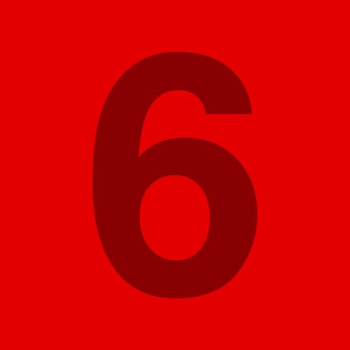 Red(pack of 6)