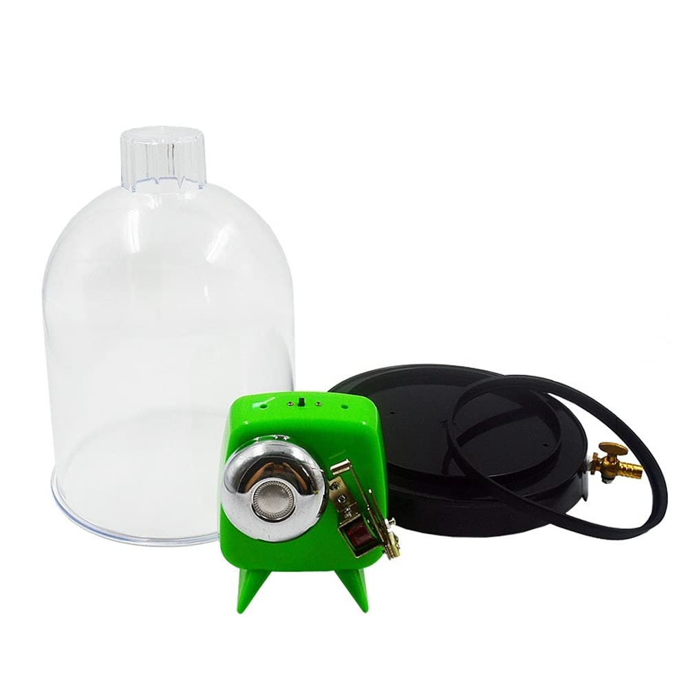 Vacuum Hood Suction Disc Bell - Plastic Jar for Physics Experiments & Sound Lab Studies | Scientific Tool for Vacuum Labs & Classroom Demonstrations