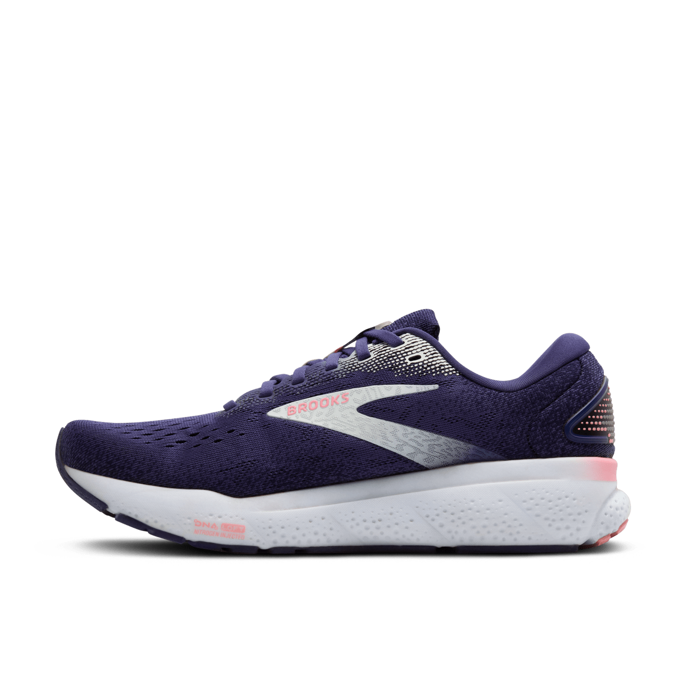 Brooks Ghost 16 Women's Running Shoes (B Width) - Blue Ribbon/Dianthus/Peacoat | Lightweight Cushioned Road Shoes for Jogging, Training & Marathon Running