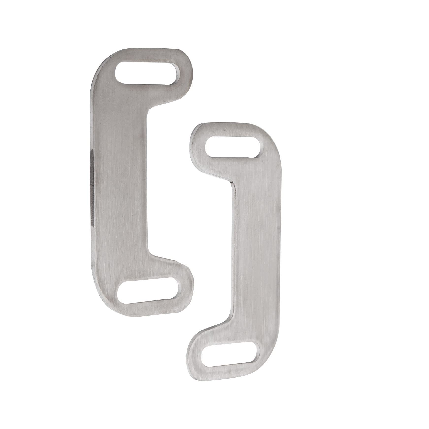 Harley Davidson Touring Stretched Bags Exhaust Adjustable Bracket Kit - 2PC Stainless Steel Motorcycle Exhaust Mounting Brackets for Centering with Extended Bags & Fender - Perfect for Long Rides & Custom Harley Builds