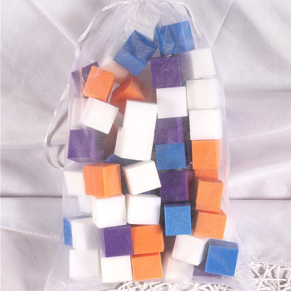Ubersweet® Imported Multicolor Buffer Blocks - Professional Nail Sponge Mini Blocks for Manicure & Pedicure Tools | Perfect for Home & Salon Nail Care