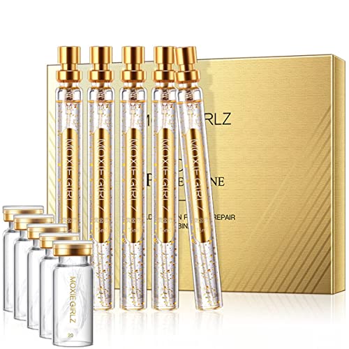 Instalift Korean Protein Thread Lifting Set - Soluble Collagen Face Lift Threads with Nano Gold Essence | 5 Absorbable PDO Threads for Non-Surgical Facelift | Anti-Aging & Skin Tightening Treatment for Wrinkles & Sagging Skin | Perfect for Home Beauty Care & Professional Spa Treatments
