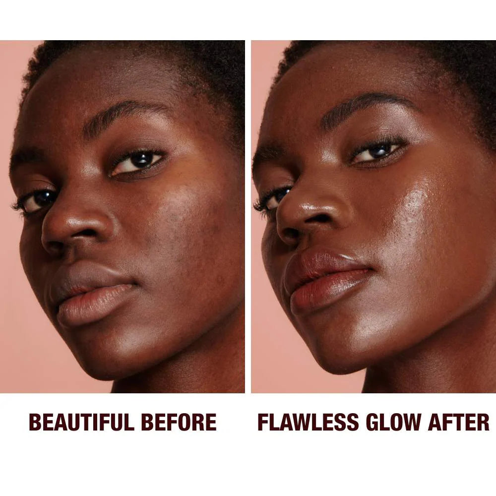 Charlotte Tilbury Hollywood Flawless Filter Radiant Glow Primer - Illuminating Face Base Makeup for Flawless Skin | Perfect for Red Carpet, Photoshoots & Everyday Glow