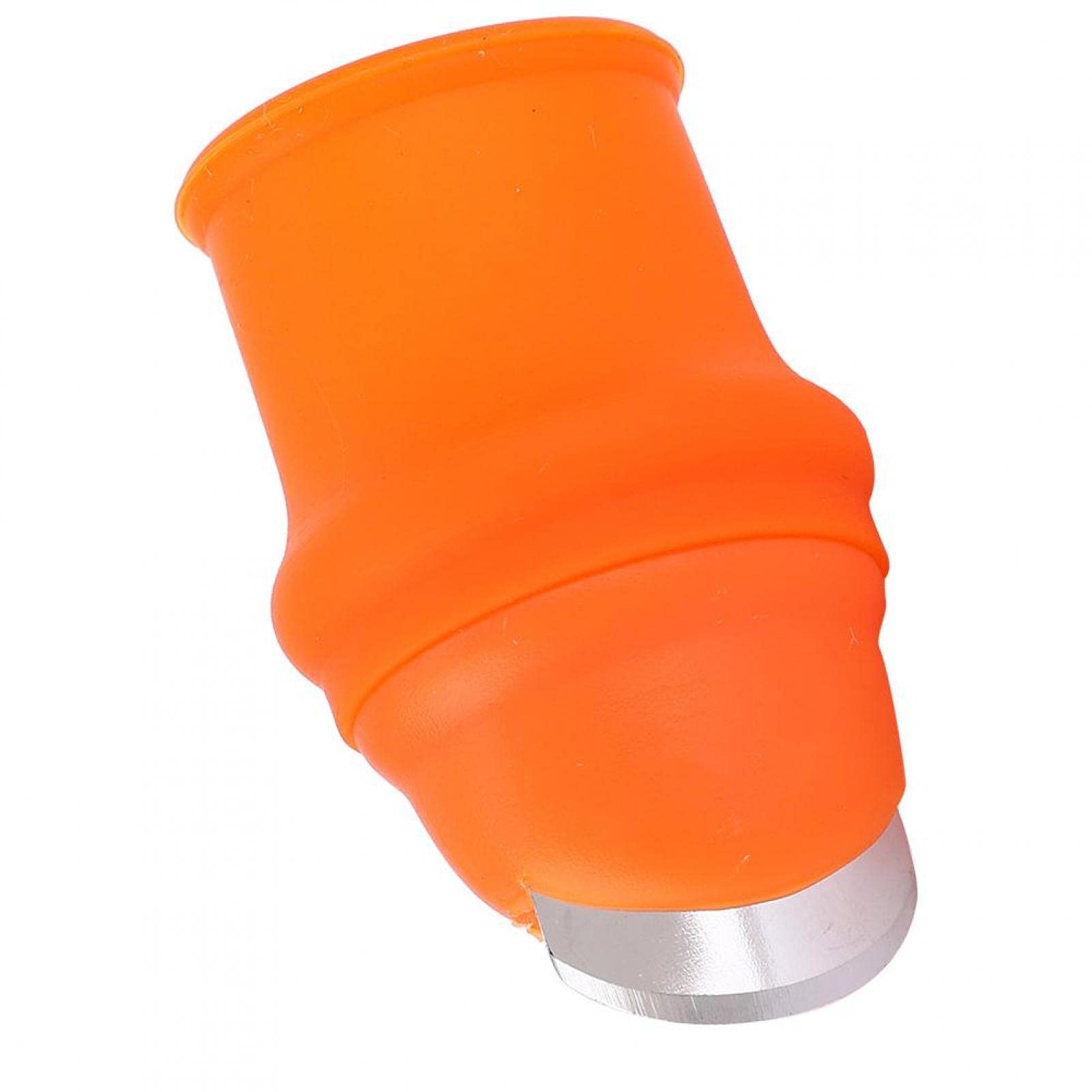 Socobeta Durable Garden Thumb Cutter - Stainless Steel Finger Cutter & Thumb Picker with Protective Glove - Perfect for Pruning, Harvesting, and Gardening Tasks (#1)