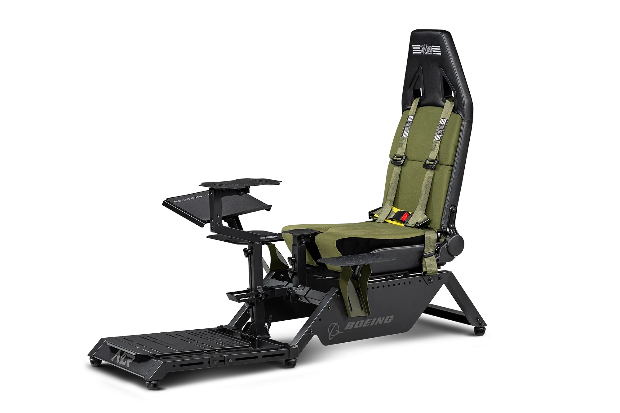 Next Level Racing Flight Simulator Cockpit - Boeing Military Edition | Professional Flight Simulation Cockpit for Home & Gaming | Perfect for Flight Training, Gaming & Aviation Enthusiasts