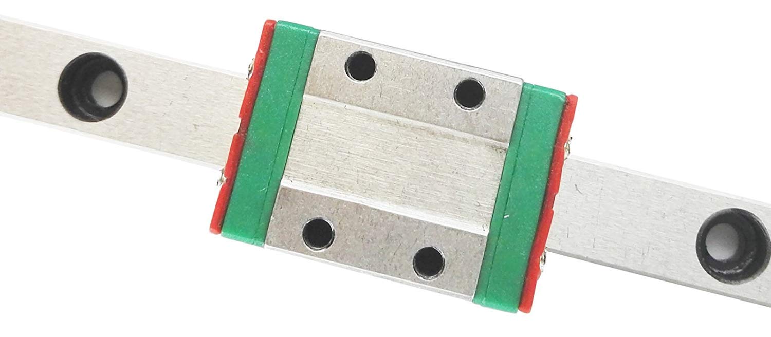 TEN-HIGH MGN12 1200mm Linear Guide Rail with MGN12H Block Bearing - High Precision Linear Motion Slide for 3D Printers, CNC Machines, Laser Cutters & Industrial Automation (1 Rail + 1 Long Block Bearing) - Perfect for Smooth Motion in DIY Projects & Professional Manufacturing