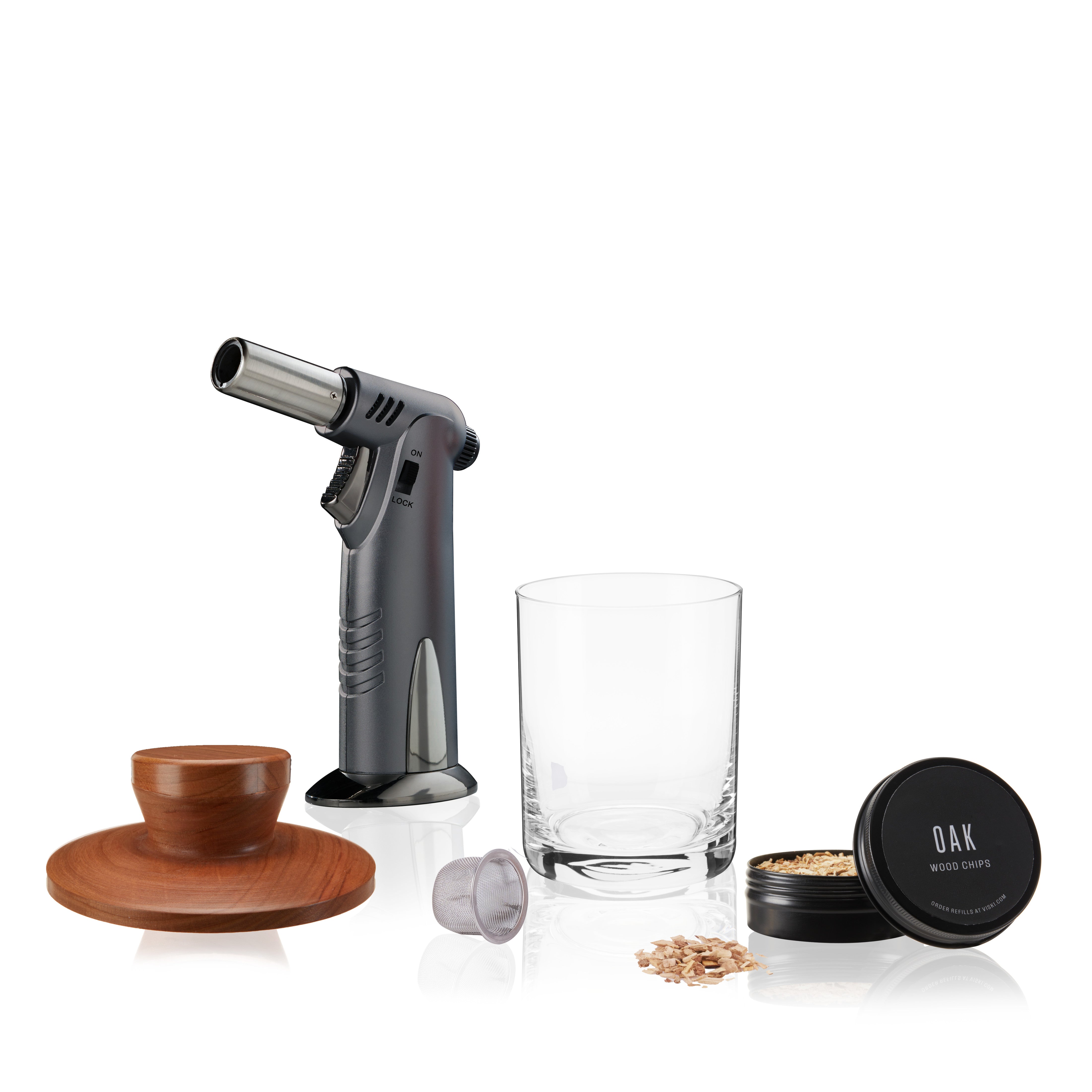 Premium Alchemi Single Serve Smoked Cocktail Kit - DIY Home Bar Mixing Set for Whiskey, Bourbon & Craft Cocktails | Perfect for Parties, Gifts & Home Entertaining