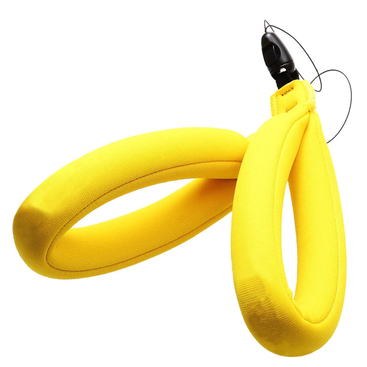 **Hoement 6-Pack Waterproof Camera Float Strap - Yellow Floating Wrist Strap for Underwater Photography, Snorkeling, Kayaking & Water Sports**