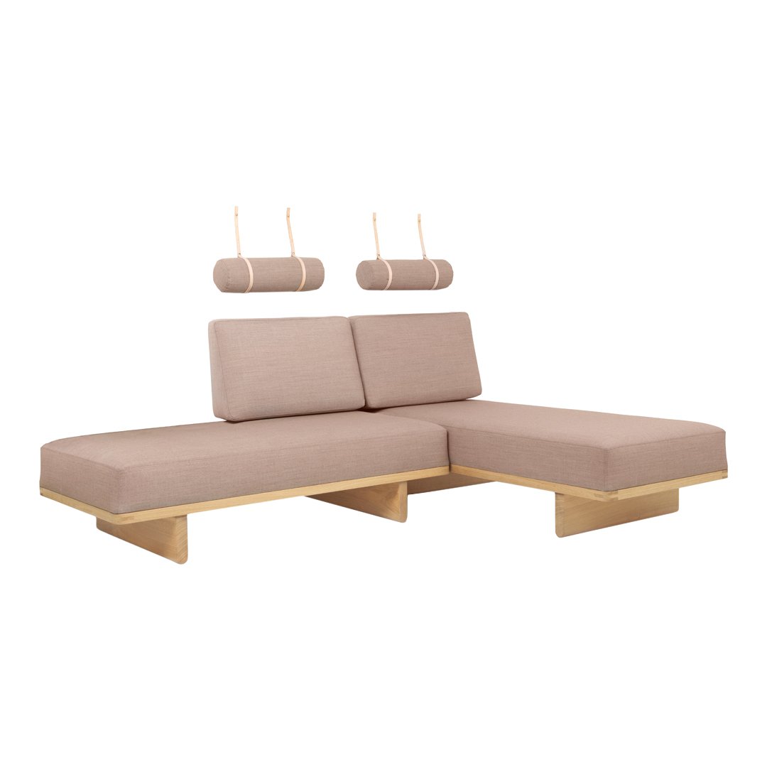 BM0865 Modern Modular Daybed with Removable Cushions - Versatile Sofa Bed for Living Room, Guest Room & Small Spaces