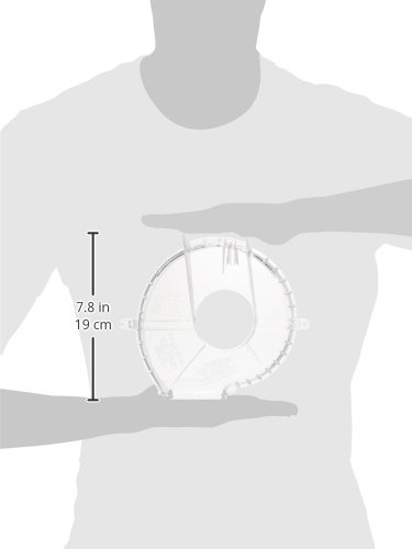 Eureka Sanitaire Clear Plastic Fan Chamber Cover for Vacuum Cleaners - Replacement Part for Home Cleaning & Maintenance