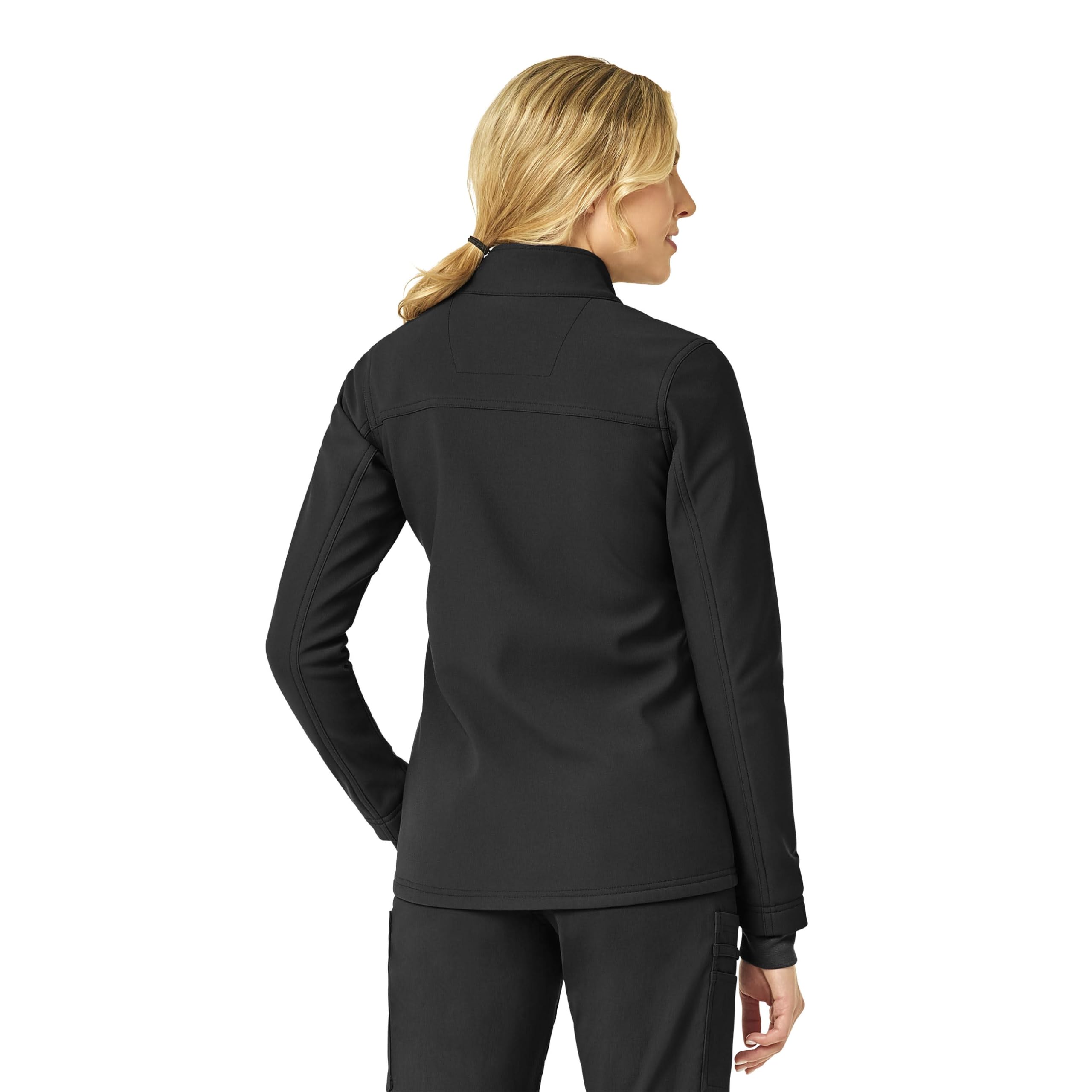 Carhartt Women's Rugged Flex Bonded Fleece Jacket - Water-Resistant Winter Coat for Outdoor Work & Hiking | Warm Insulated Workwear for Cold Weather