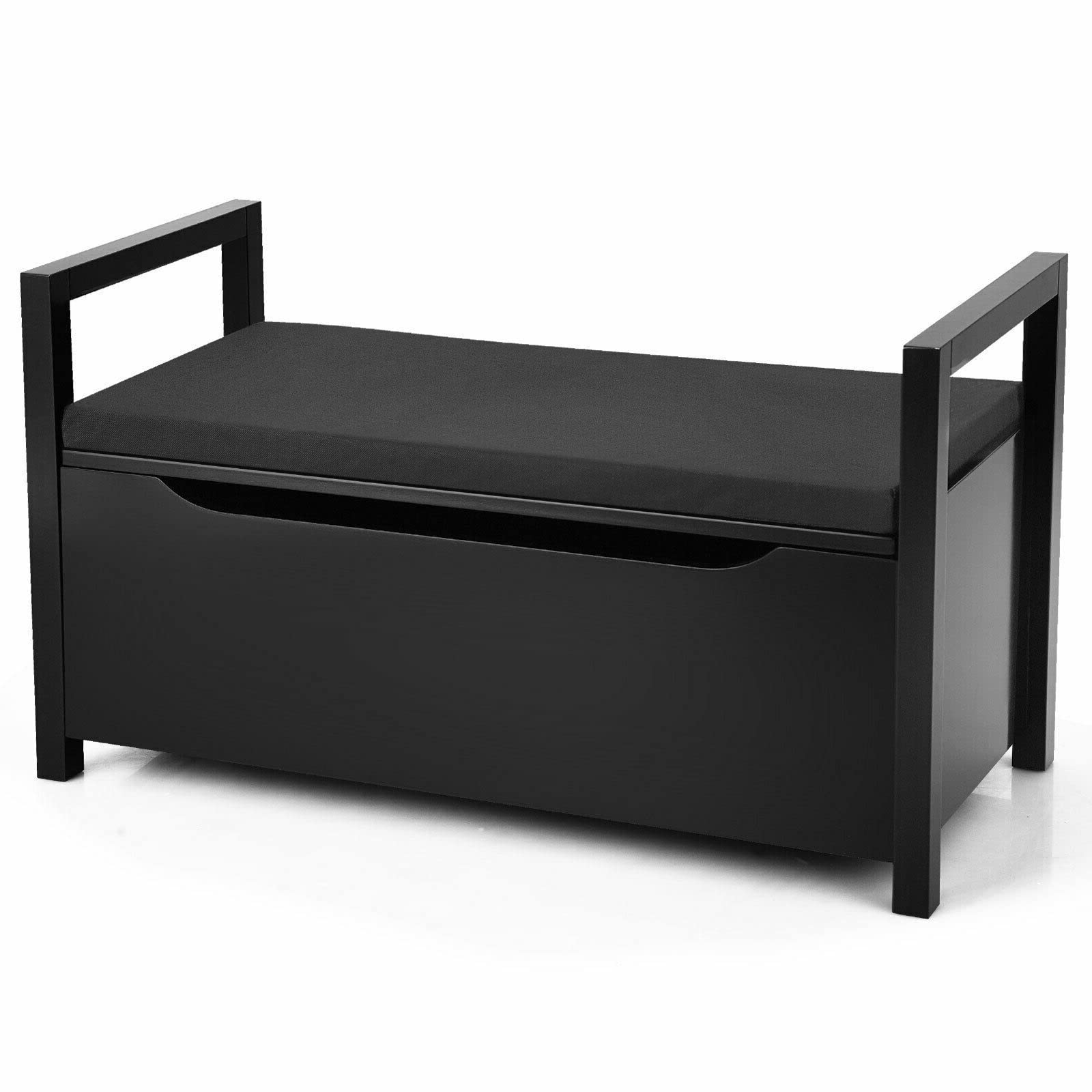 ALIDAM Shoe Rack Organizer with Cushion Seat - 3-Tier Shoe Storage Bench for Entryway, Hallway & Bedroom - Space Saving Shoe Shelf for Sneakers, Boots & Sandals - Perfect for Small Apartments & Closet Organization
