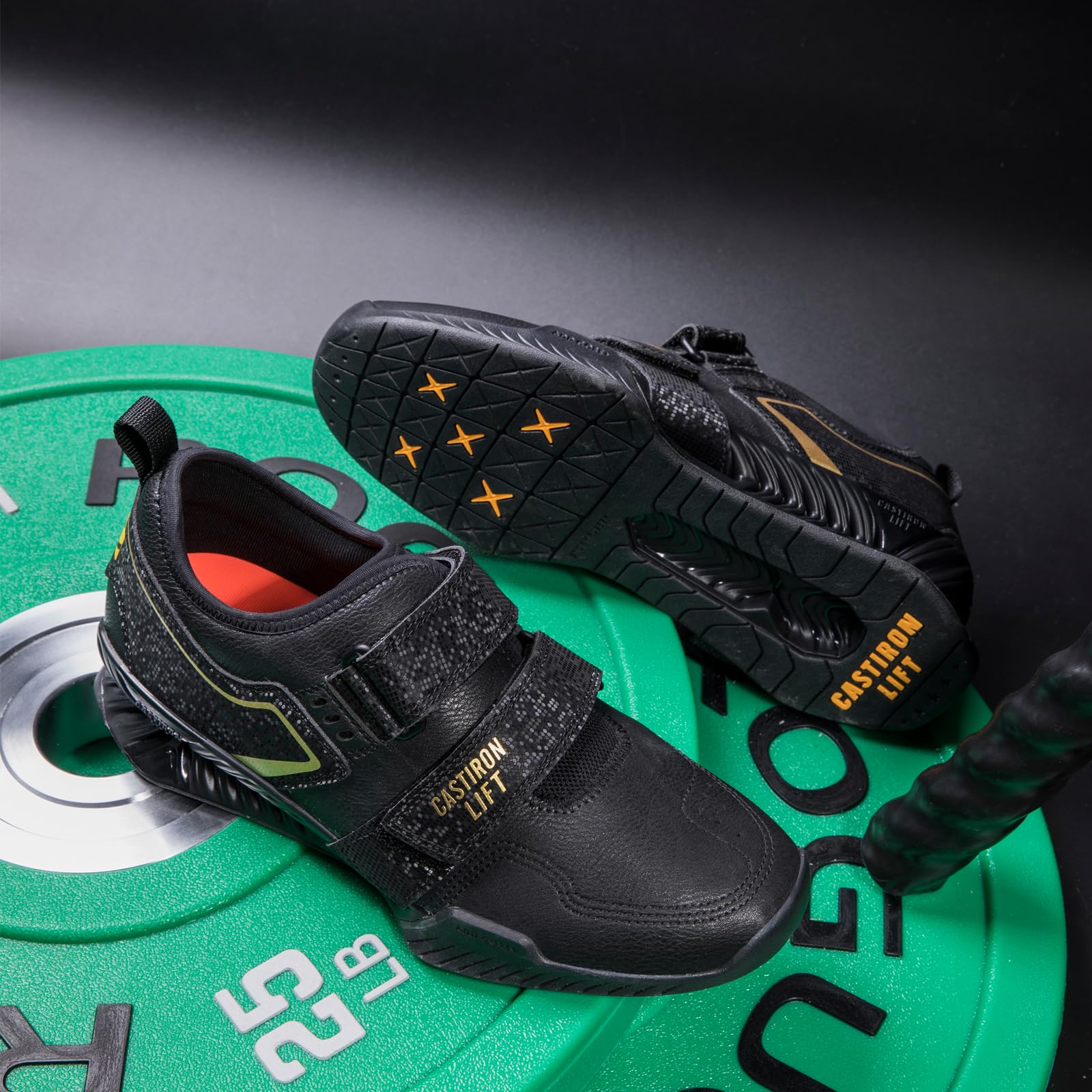 Best Weightlifting Shoes for Powerlifting & Gym Training – Heavy Duty Lifting Footwear for Deadlifts & Squats – Men's & Women's Crossfit Shoes for Weight Training & Strength Workouts – Perfect for Home Gym & Professional Competitions