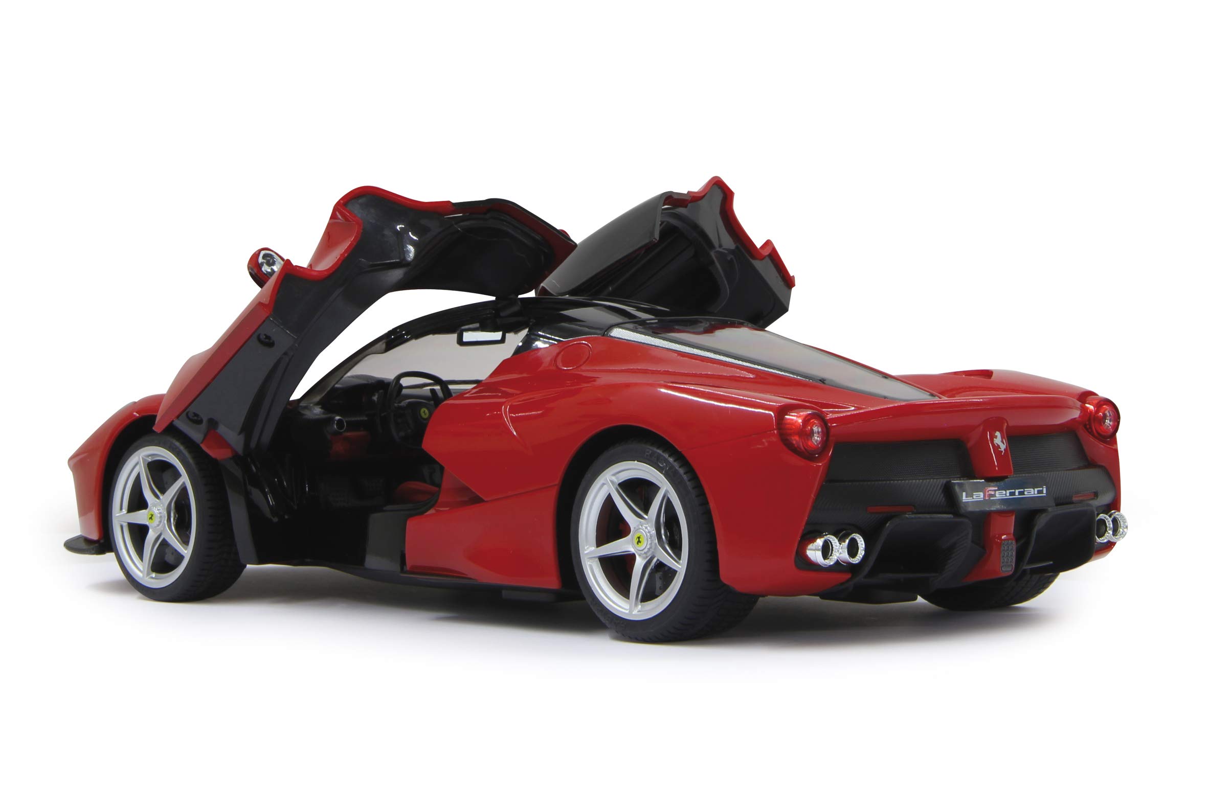 Jamara 404130 1:14 Scale Red Ferrari LaFerrari Deluxe RC Car - 40 MHz Remote Control, Collectible Model Vehicle for Kids & Adults - Perfect for Racing, Display & Gift Giving