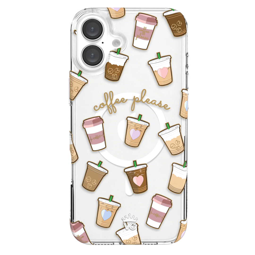 Premium Coffee First iPhone Case - Durable & Stylish Phone Cover for iPhone - Perfect for Coffee Lovers & Daily Use