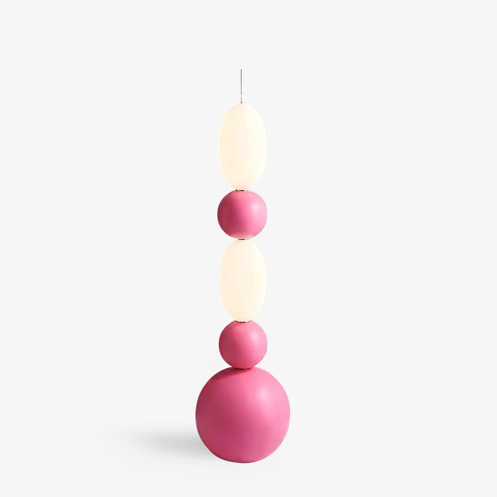 Modern Bola Floor Lamp - Adjustable LED Standing Light for Living Room, Bedroom, Office - Warm White & Cool White Dimmable Lighting with Remote Control - Perfect for Reading, Relaxing, and Home Decor