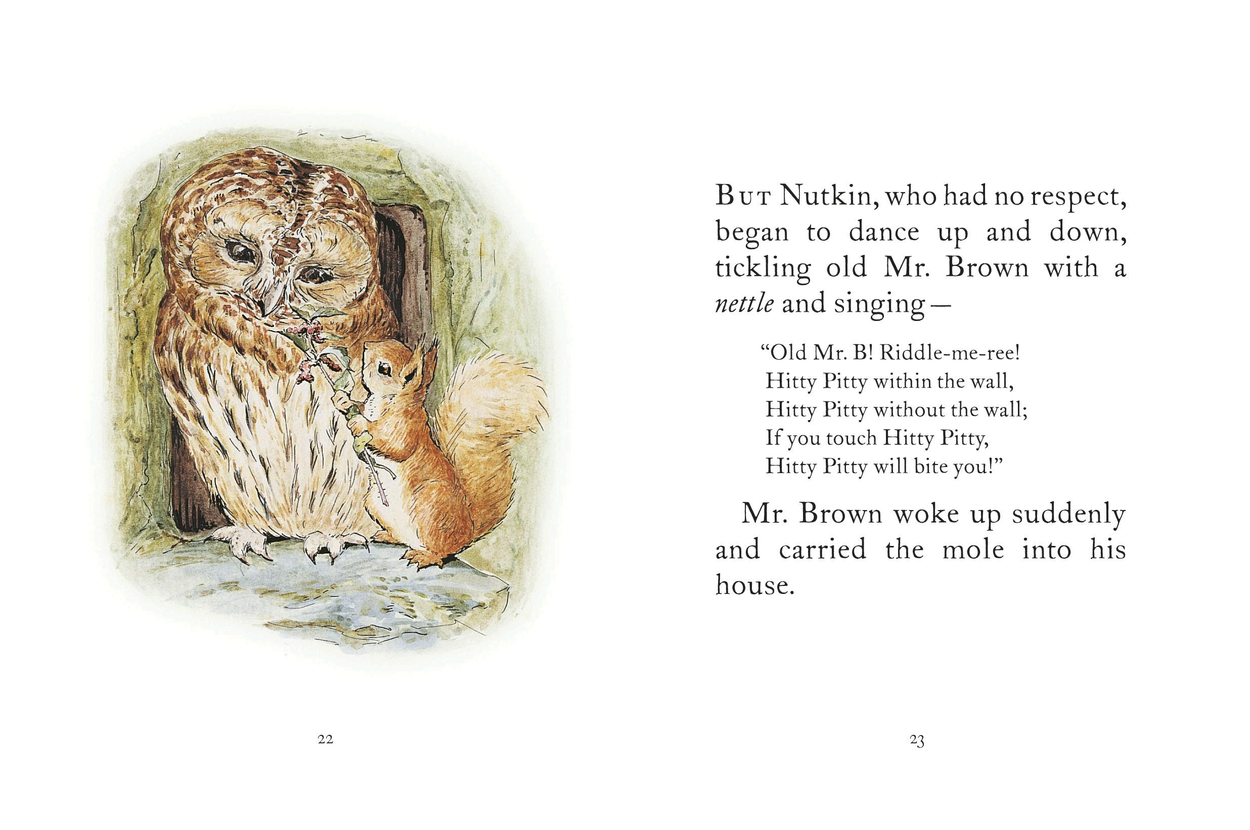 The Tale of Squirrel Nutkin by Beatrix Potter - Classic Children's Book for Bedtime Stories & Early Reading