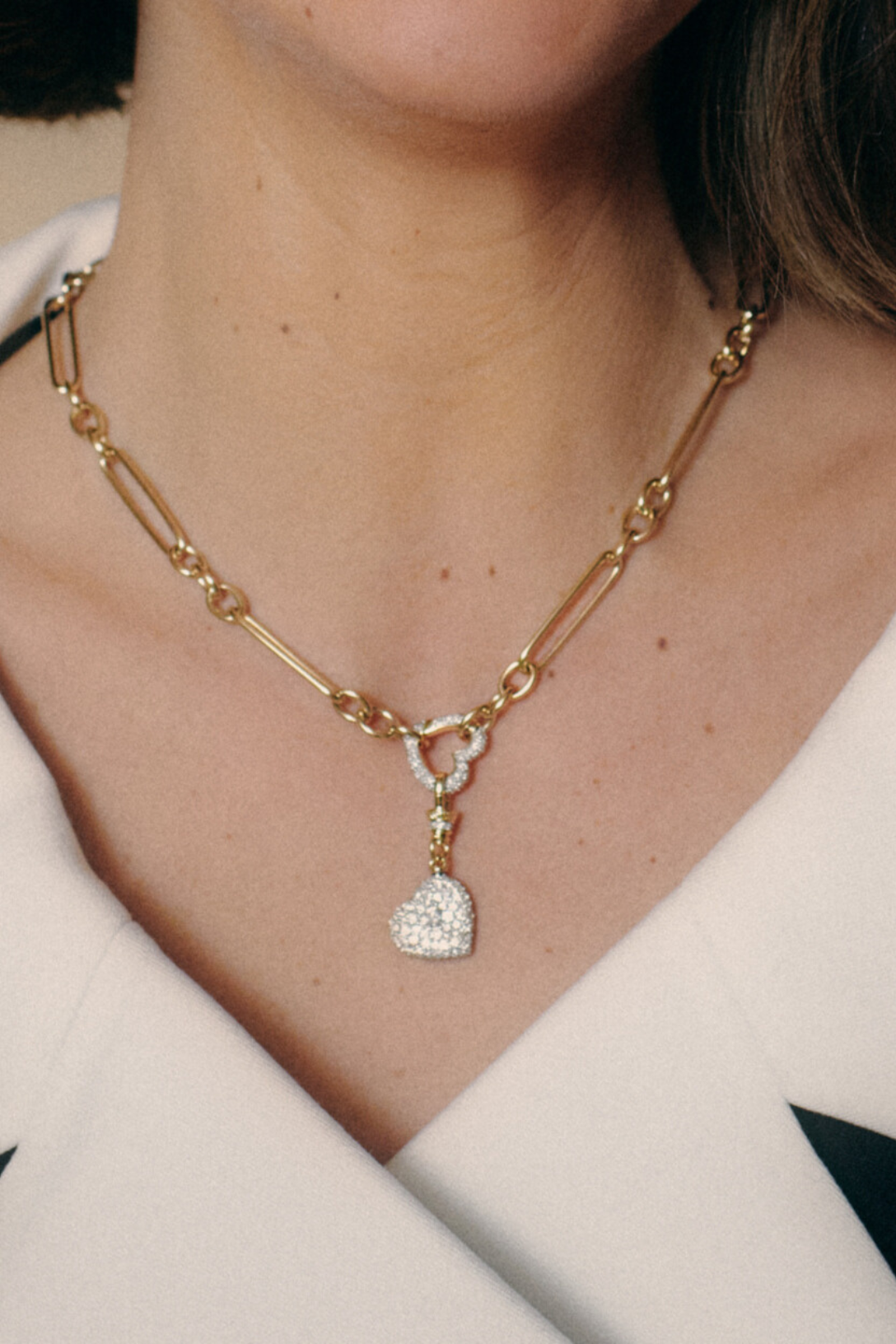 Antique Finish Love Heart Pendant Necklace - Romantic Gift for Her, Valentine's Day Jewelry for Women - Perfect for Anniversaries, Date Nights & Special Occasions