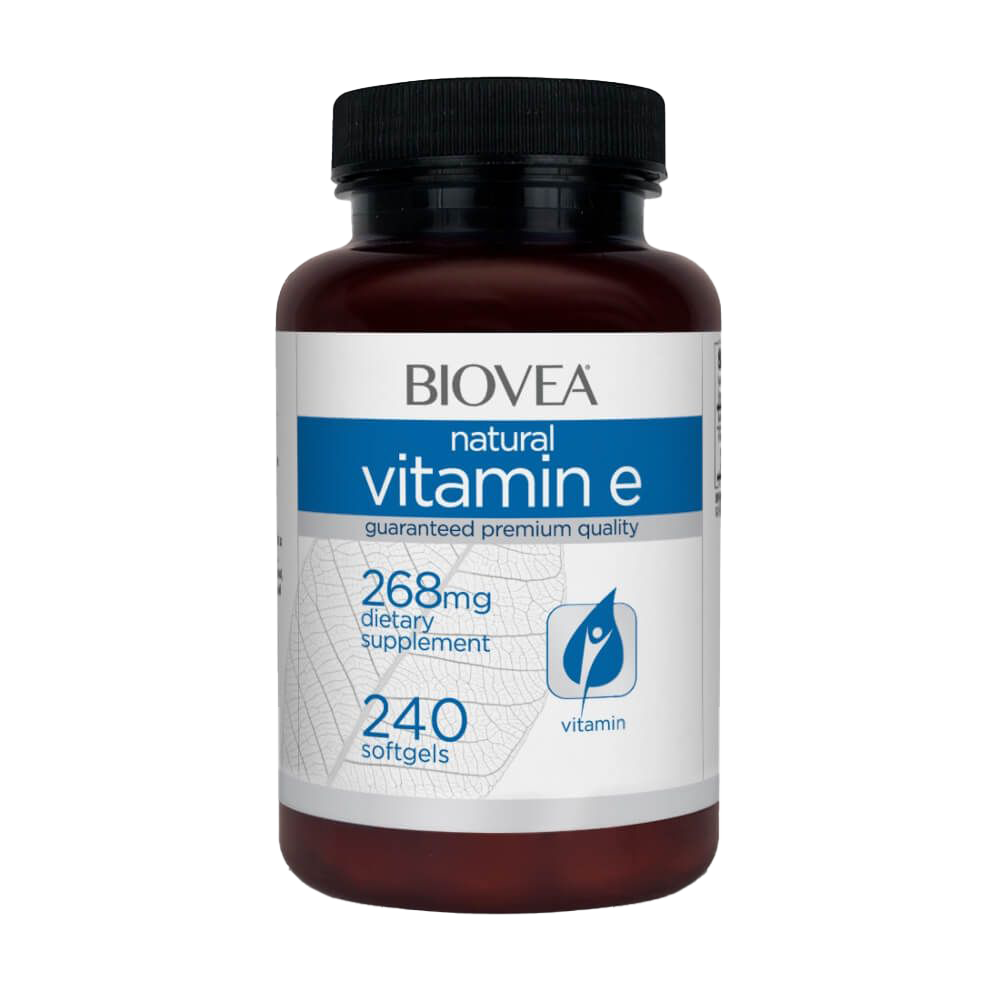 Biovea Vitamin E 267mg (400 IU) 240 Softgels - Antioxidant Supplement for Skin, Hair & Immune Support - Daily Health & Wellness Boost