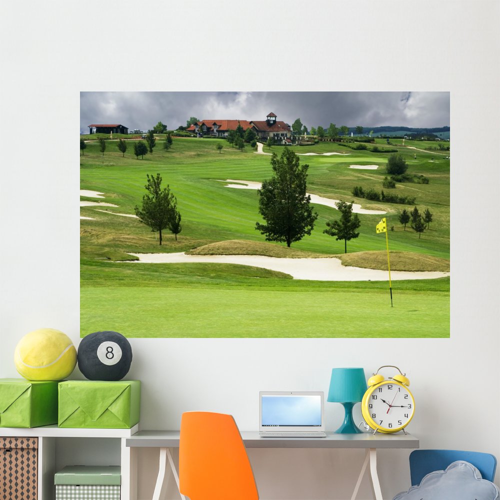 Karlstejn Golf Course Peel and Stick Wall Decal - 72