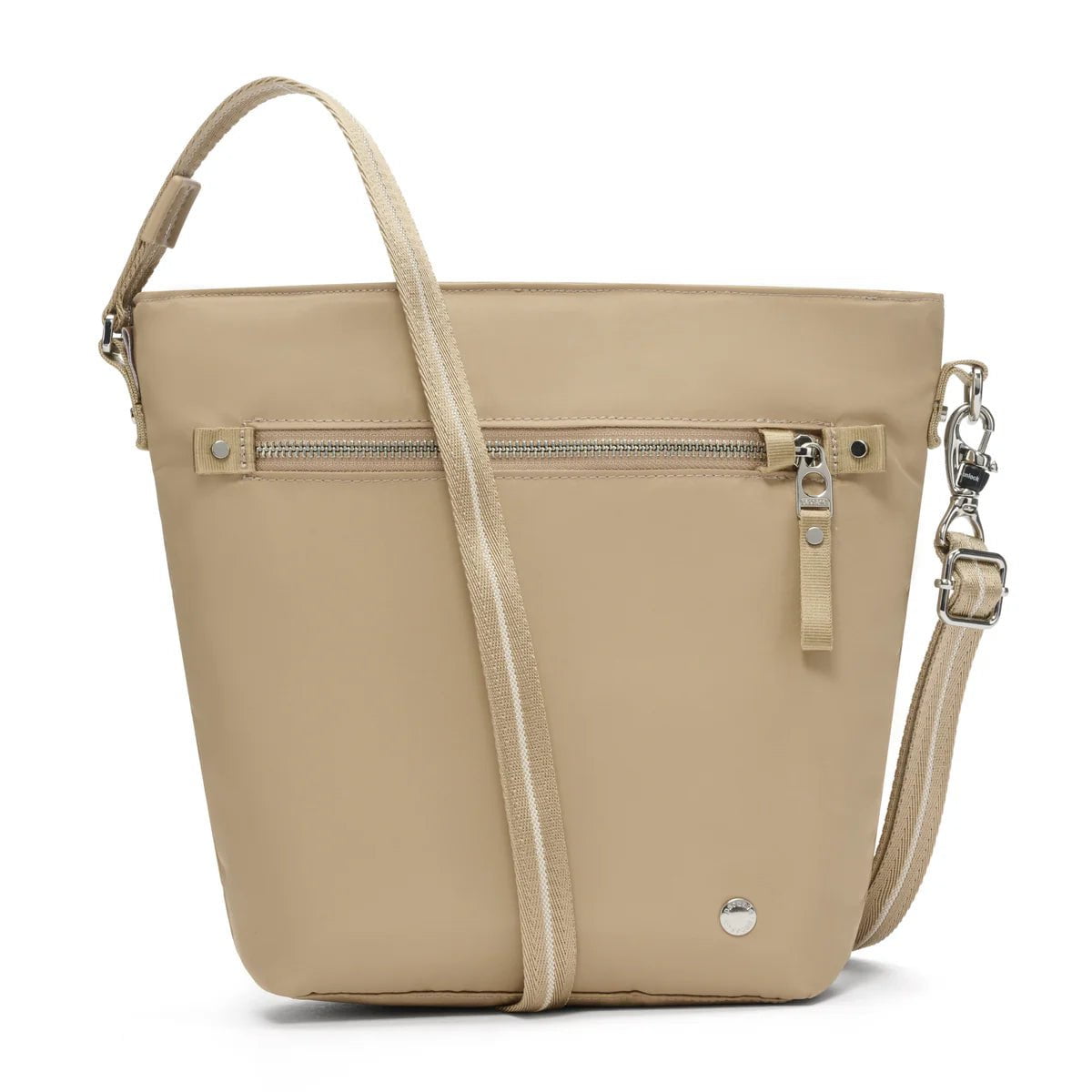 Pacsafe Women's Anti-Theft Crossbody Bag - Secure Travel Purse for Commuting, Shopping & Sightseeing | RFID Protection & Cut-Resistant Straps