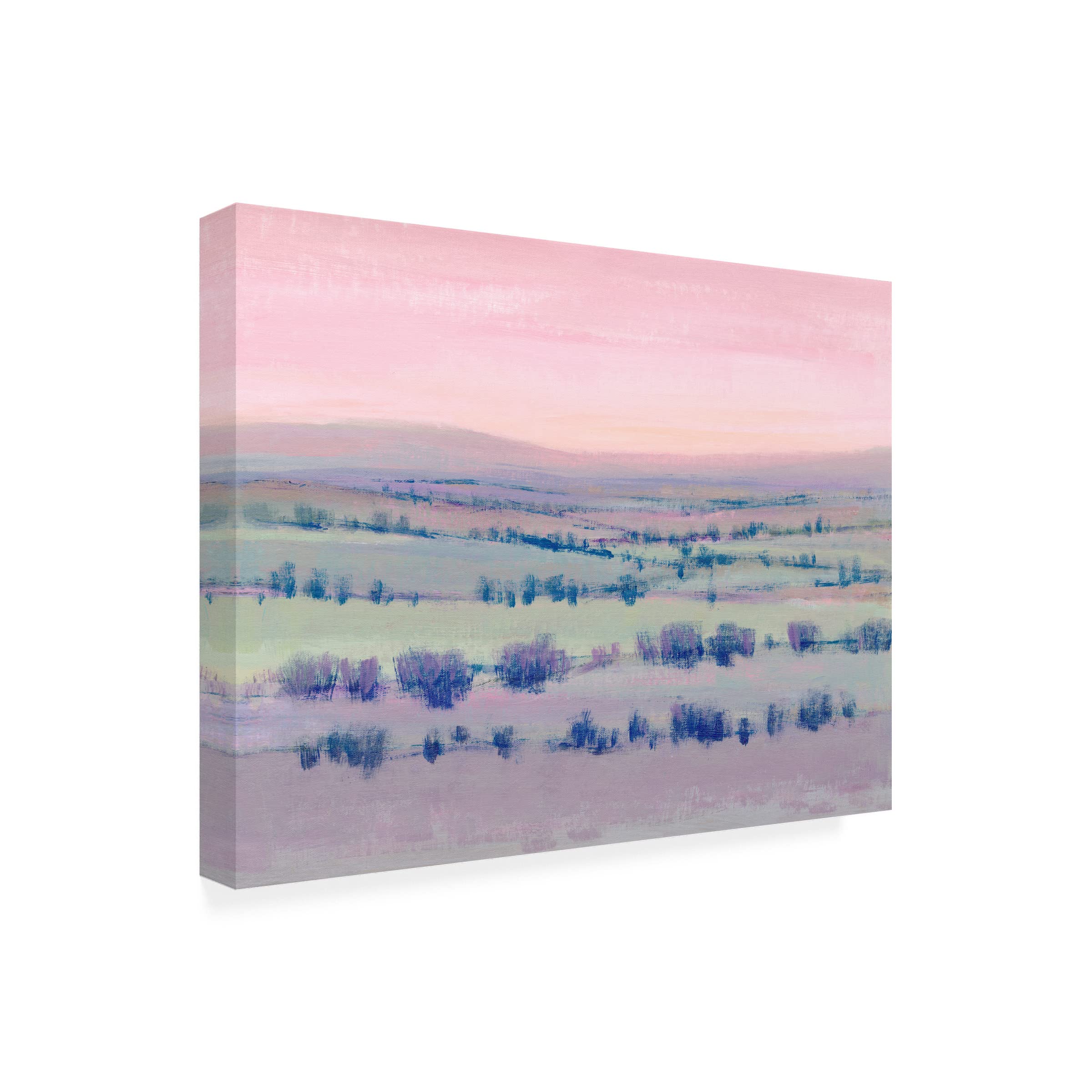 Trademark Fine Art 'At Twilight II' Canvas Wall Art by Tim OToole - Stunning Landscape Painting for Living Room, Bedroom & Office Decor