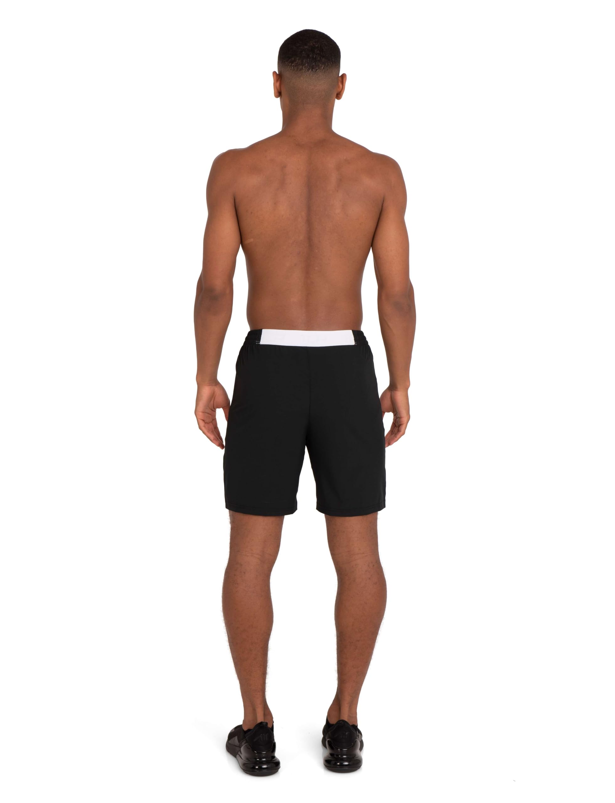 TCA Elite Tech Men's Gym Athletic Workout Running Shorts with Zipper Pockets - Breathable Quick-Dry Sports Shorts for Training, Jogging & Fitness Activities