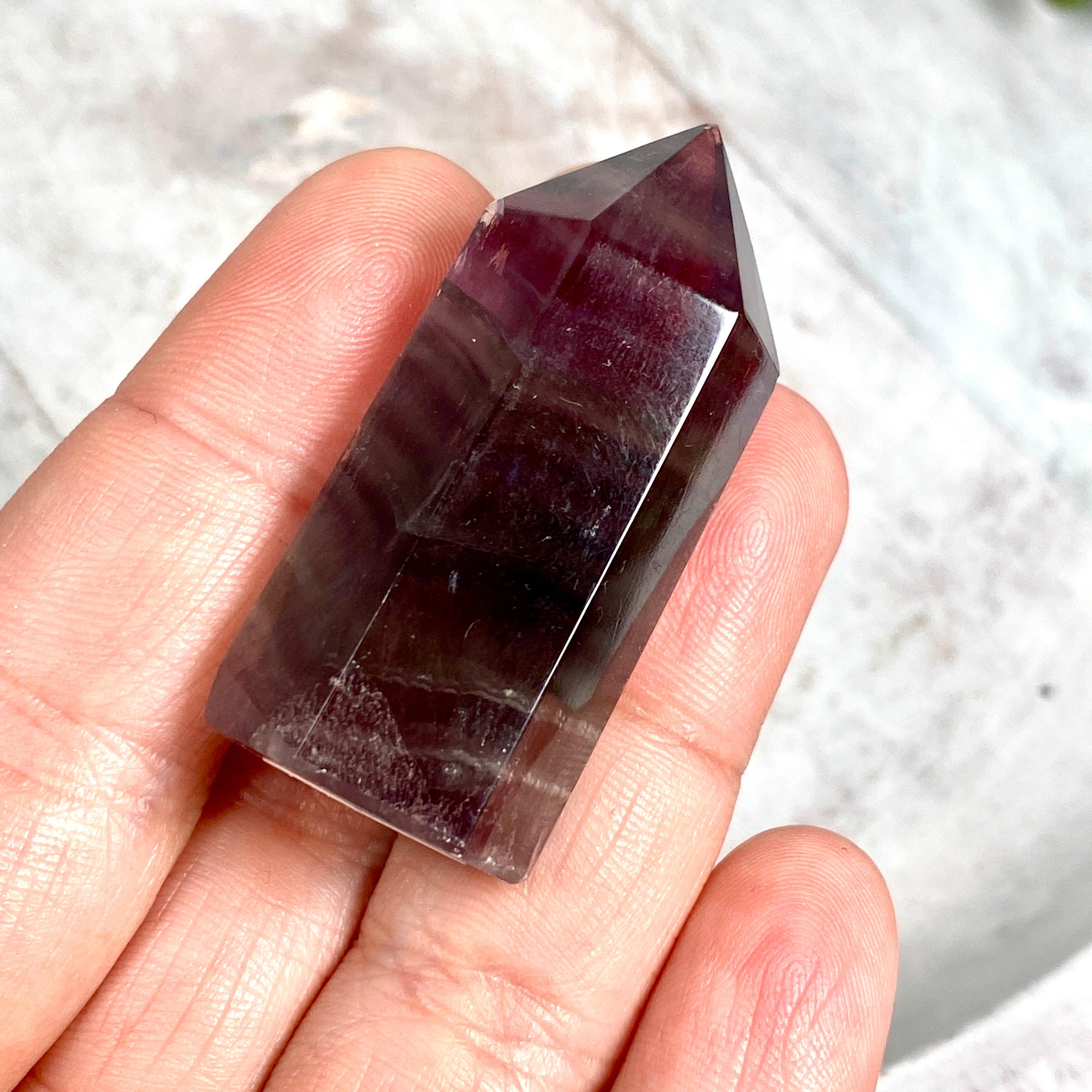 Magenta Fluorite Generator MFG 18 - High-Quality Energy Crystal for Meditation, Healing & Home Decor