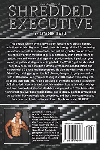 Shredded Executive: 3-Phase Nutrition & Training Program for Busy Professionals | Fat Loss, Muscle Gain & Lifestyle Secrets | Perfect for Office Workers & Entrepreneurs
