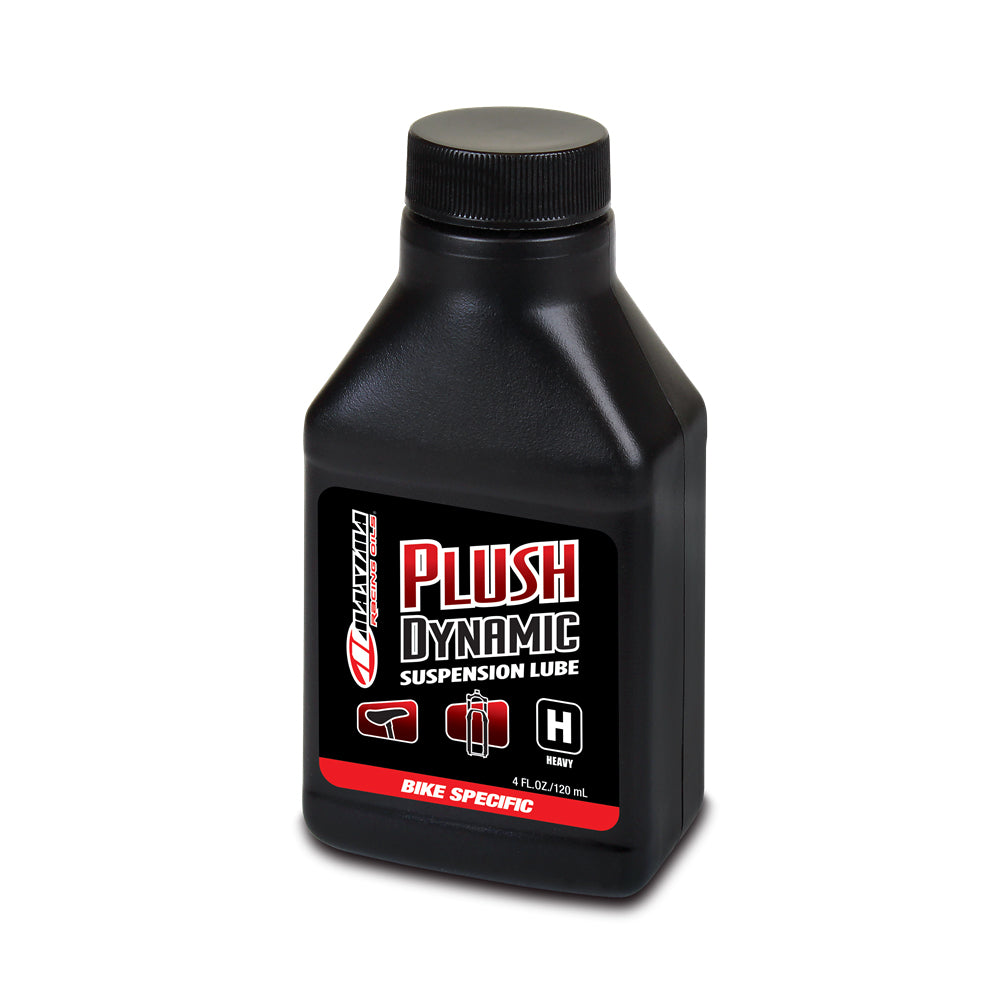 Maxima Plush Dynamic Suspension Lube Heavy Duty (120ml) - Premium Motorcycle & ATV Suspension Lubricant for Smooth Ride & Off-Road Performance