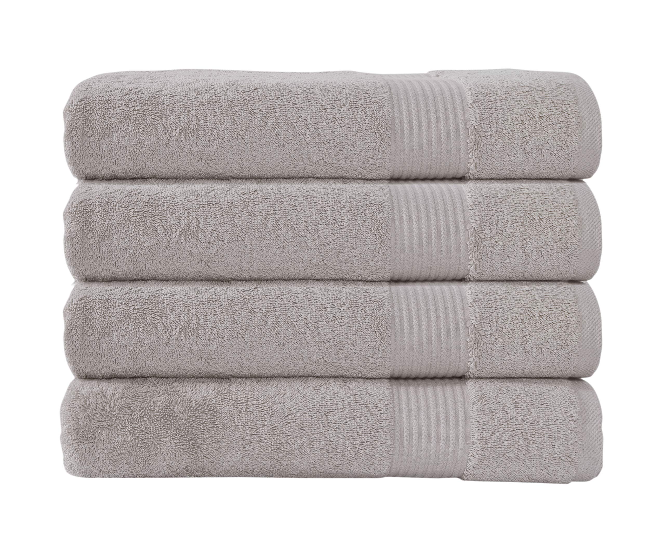 Premium 100% Turkish Cotton Bath Towels Set - Ultra Soft, Quick Dry & Highly Absorbent Luxury Bathroom Towels (30