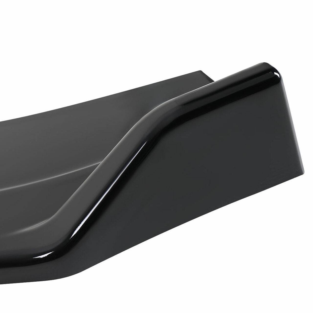 Volkswagen MK7 MK7.5 Golf GTI R Front Bumper Lip Set (2014-2021) - 3PC Black Polyurethane Splitter for Enhanced Aerodynamics & Sporty Look - Perfect for Street Racing & Car Shows